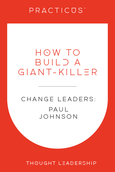 how to build a giant killer article cover
