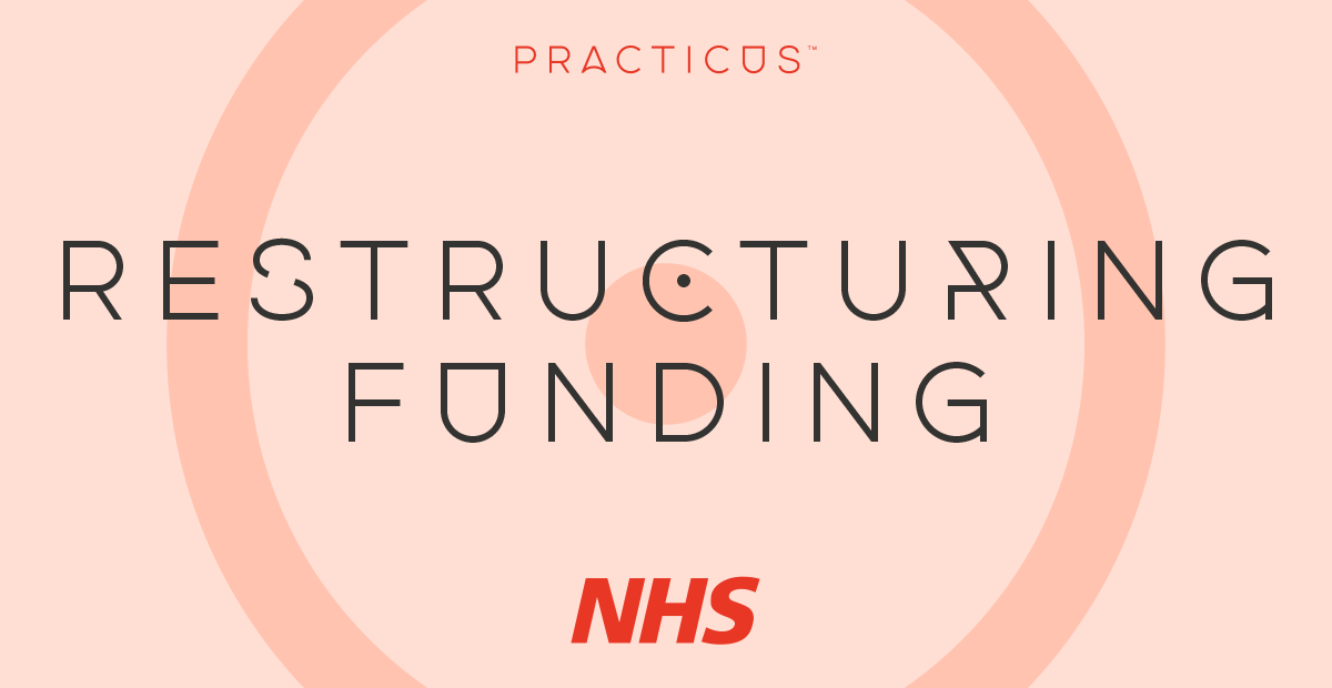 nhs restructuring funding