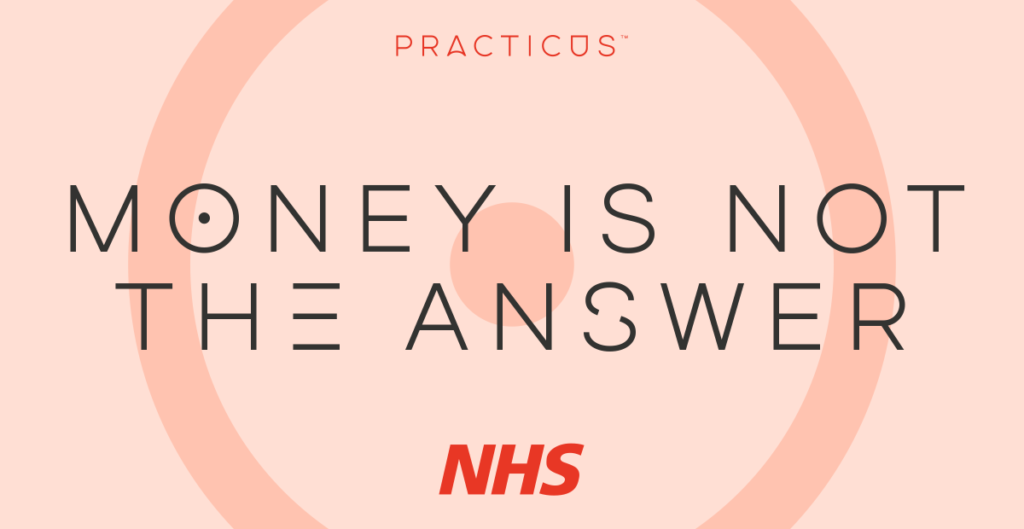nhs money is not the answer
