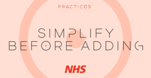 nhs simplify before adding