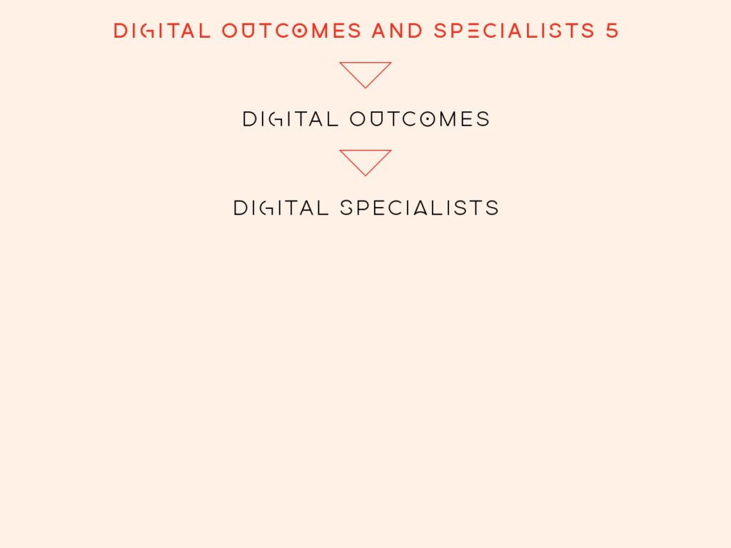 image showing that practicus provides both digital outcomes and digital specialists under DOS 5