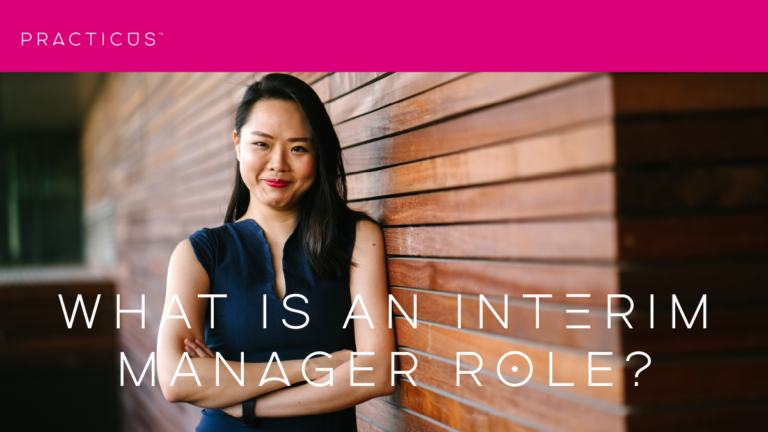 What is an interim manager role - banner image