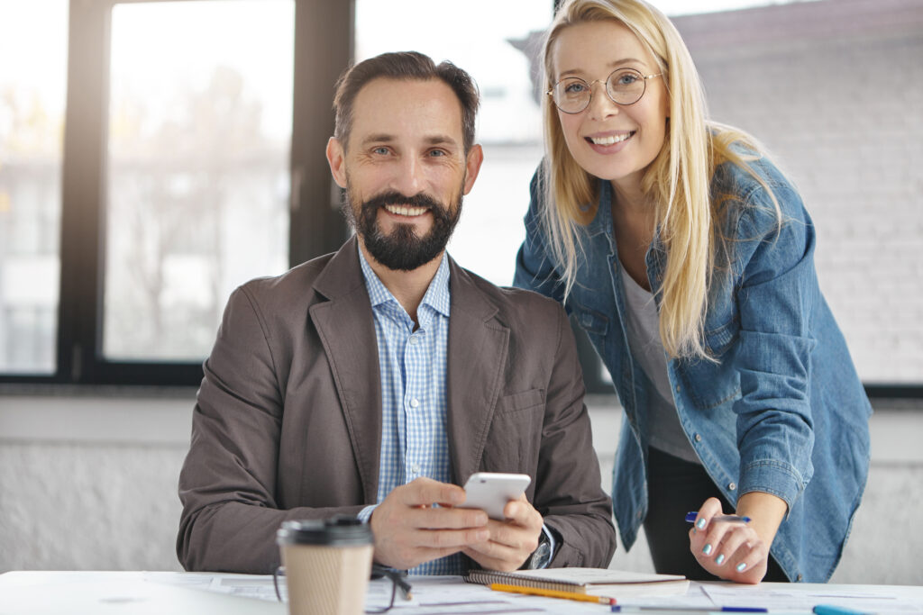 Image of Two People for Advisory Page