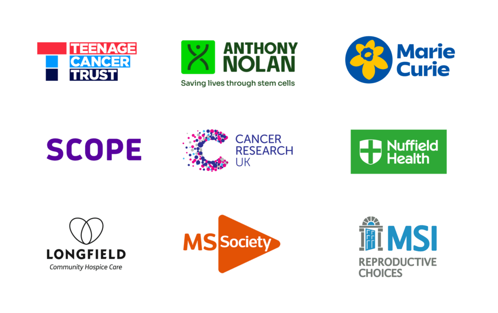 Non-profit healthcare logos
